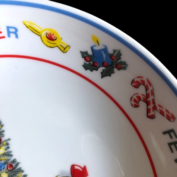 Guy Degrenne The Triplets Winter Porcelain Bowl Children - Picture 5 of 7